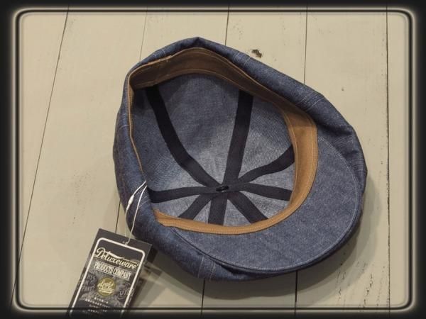 デラックスウエア「10.5oz DENIM」キャスケットハット