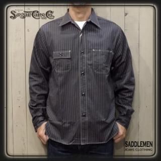奬8.5oz. BLACK WABASH STRIPEץ