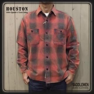 ヒューストン「VINTAGE CHECK」ビエラシャツ