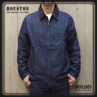 ヒューストン「DENIM ZIP WORK」ジャケット