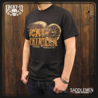 LUCKY-13「VINTAGE MARK」Tシャツ