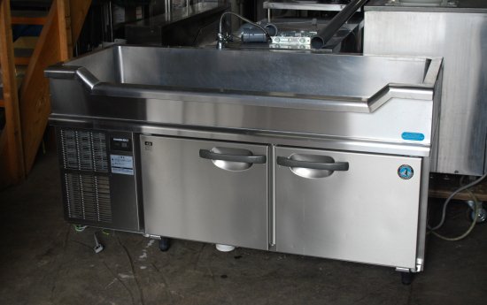 ホシザキ）舟形シンク付き台下冷蔵庫RW-150SNC - 野口厨房・厨房機器