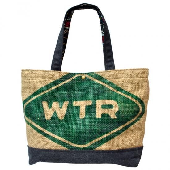 松屋珈琲～コーヒー生豆通販専門店の通販サイト～【一点もの】麻トートバッグ [totebag_treng_b]