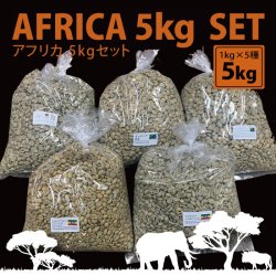アフリカ5kgセット（１kg×５種）