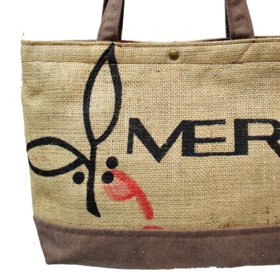 麻トートバッグ | 一点もの【totebag_merc2024】 - 松屋珈琲〜コーヒー生豆通販専門店の通販サイト