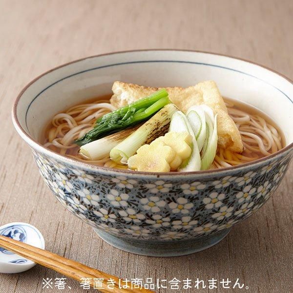 丼　器　鉢　麺　うどん　蕎麦　ラーメン　飲食店　食器 早春 ブルー 粗白麺鉢 約18.5cm 青系 中華食器・アジアン食器