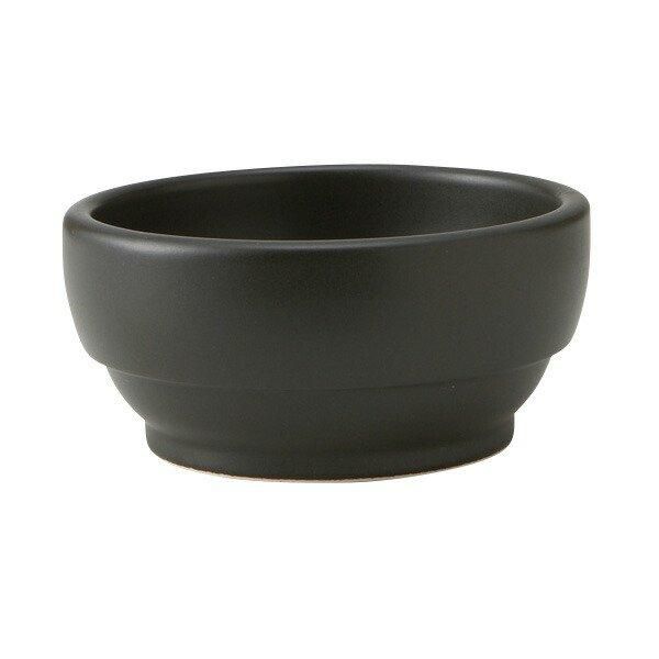 スタッキングビビンバ 黒 約14cm 黒系 中華食器・アジアン食器 つけ麺