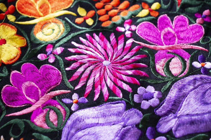 メキシコ刺繍バッグ