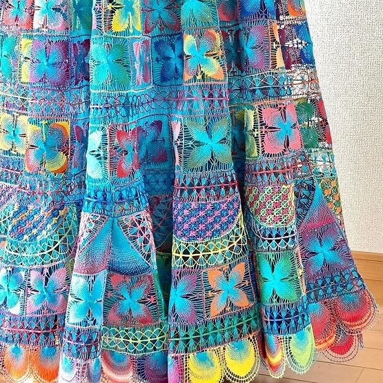 美品⭐︎ニャンドゥティ　ドレス　上下セット　一点もの 美品⭐︎ニャンドゥティ ドレス 上下セット 一点もの - メルカリ