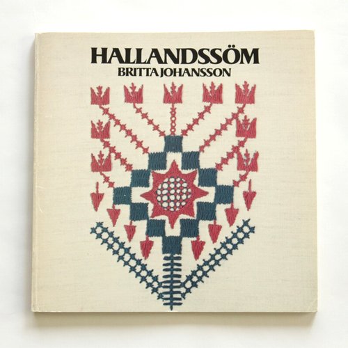 古書 Hallandssom/ハランド刺繍、スウェーデンの刺繍本 - uti Grona 