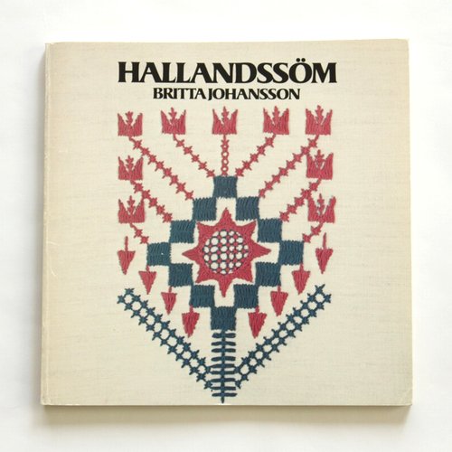 古書 Hallandssom/ハランド刺繍、スウェーデンの刺繍本 - uti Grona Lunden グルーナ ルンデン 北欧雑貨