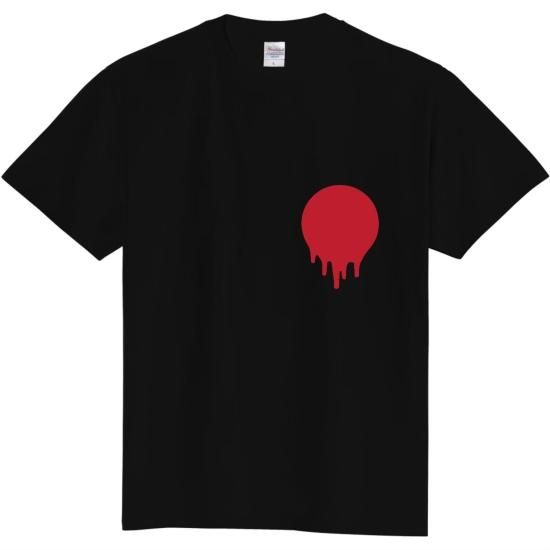 血の丸Tシャツ（白、黒） - URBANGARDE WEB SHOP アーバン