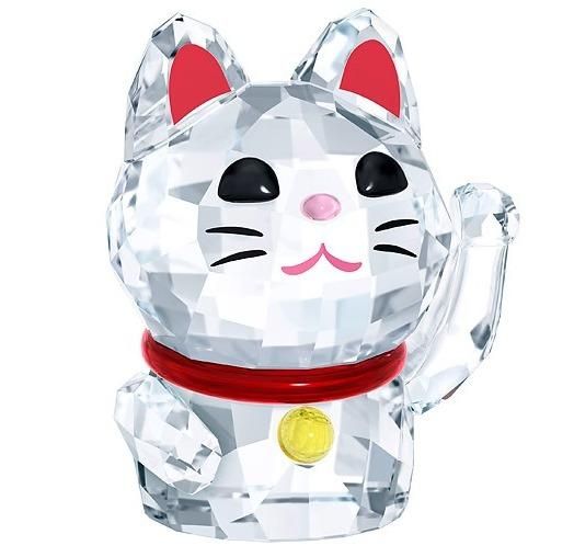 Swarovski 招き猫オーナメント 新品未使用商品番号5428642 - その他