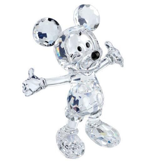 くつろぎカフェタイム ア-011 SWAROVSKI Disney ミッキー ブローチ