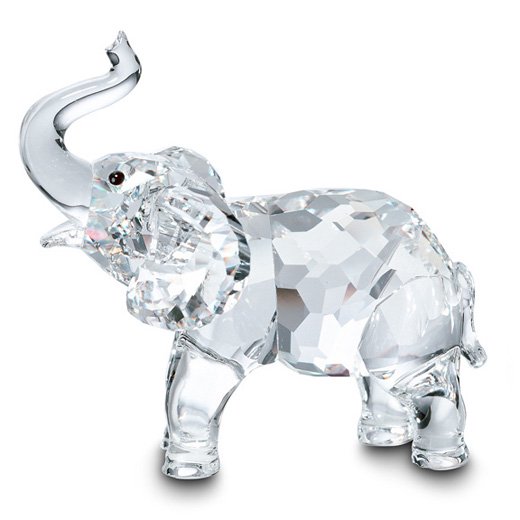 スワロフスキー Swarovski Elephant 小さな象置物 稀少廃盤品-