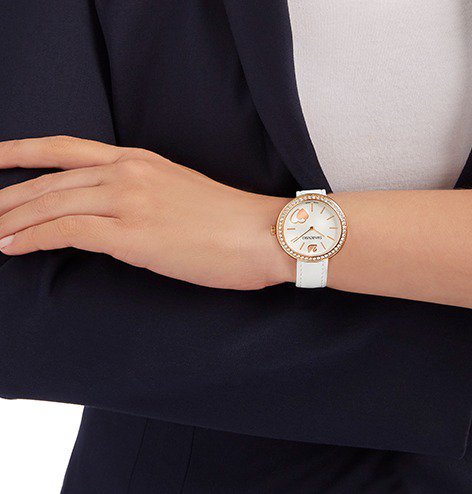 Swarovski Daytime White Watch腕時計 - 腕時計