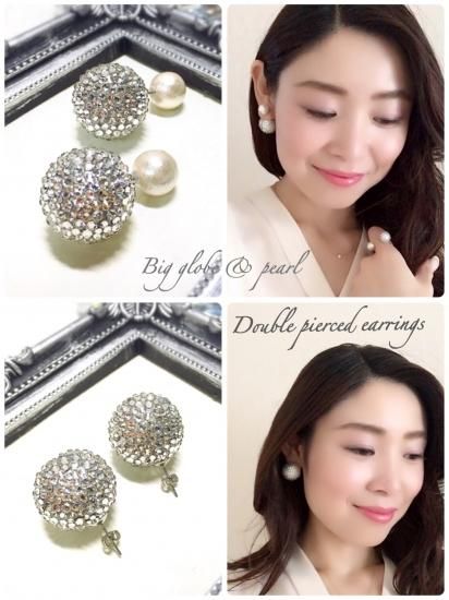 globe ピアス 関税込み】octi シルバー Globe ピアス glo-ball globe ピアス 関税込み】octi シルバー Globe ピアス glo-ball