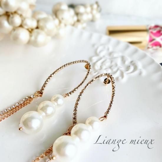 どんなシーンにも大活躍☆上品且つ華やかなスワロフスキーフープと