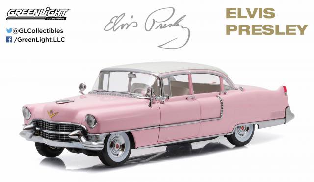 グリーンライト 1 18 1955 キャデラック フリートウッド Series 60 エルビス プレスリー Pink Cadillac アメ車ミニカー Us雑貨の通販ショップ ノーブルホビーズ