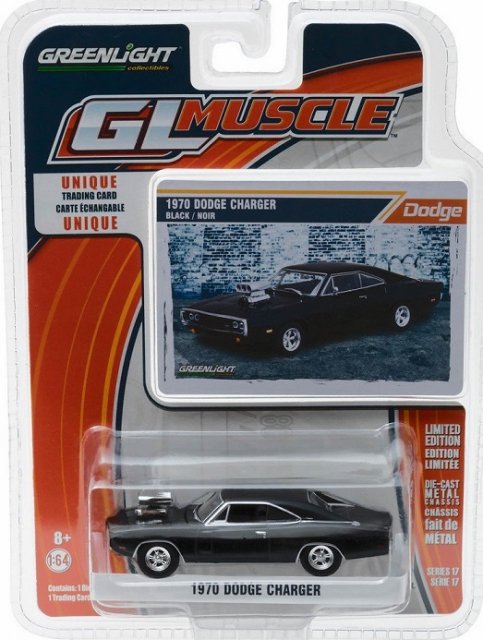 グリーンライト GL MUSCLE 1/64 1970 ダッジ チャージャー アメ車ミニカー＆US雑貨の通販ショップ ノーブルホビーズ