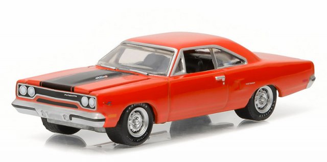 グリーンライト GL MUSCLE 1/64 1970 プリムス ロードランナー アメ車