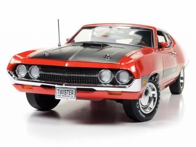 オートワールド 1/18 1970 フォード トリノ コブラ オートワールド 1/18 1970 フォード トリノ コブラ レッド アメ