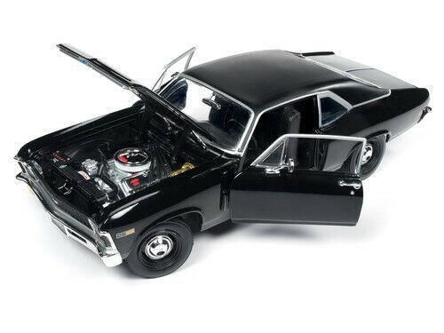 オートワールド 1/18 1969 シボレー ノバ YENKO ブラック アメ車