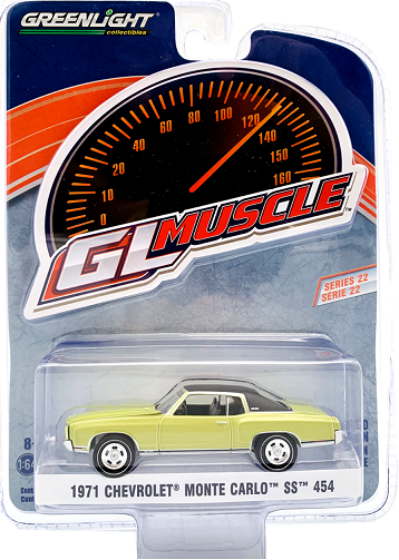 グリーンライト GL MUSCLE 1/64 1971 シボレー モンテカルロ SS 454 アメ車ミニカー＆US雑貨の通販ショップ ノーブルホビーズ