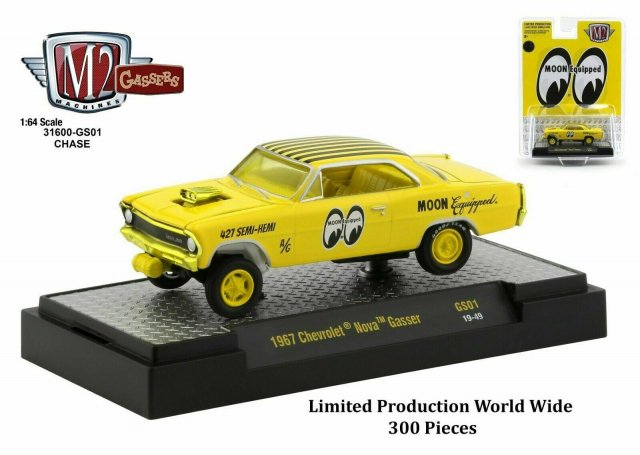 M2マシーン HOBBY EXCLUSIVE 1/64 1967 シボレー ノバ GASSER 