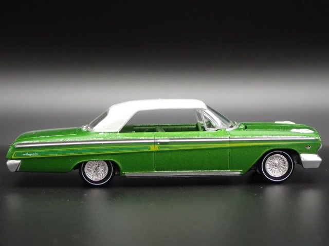 オートワールド Mijo 1/64 1962 シボレー インパラ SS ハードトップ GREEN 