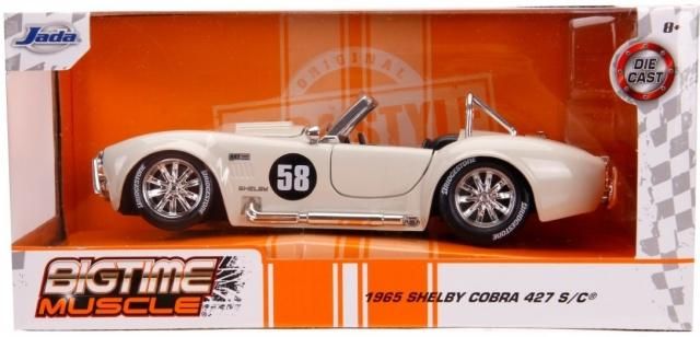 Jadatoys 1965 シェルビーコブラ1/24 Jada シェルビー コブラ 1965 Shelby Cobra 427 S/C 1/24 レトロ