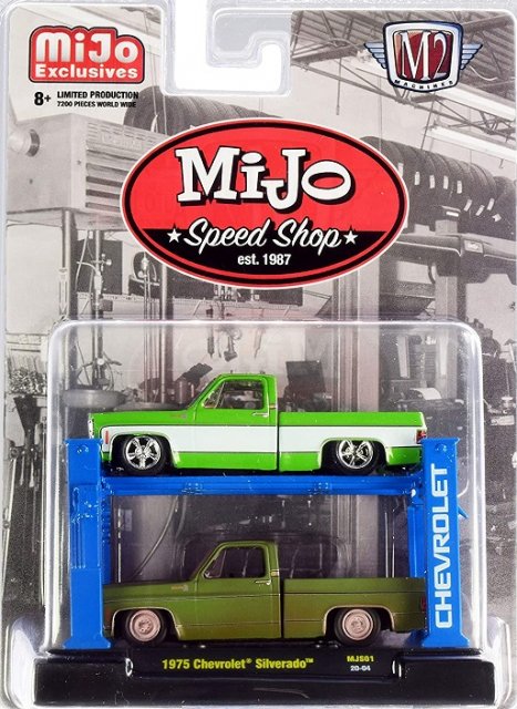 M2マシーン Mijo AUTO LIFT 1/64 1975 シボレー シルバラード 