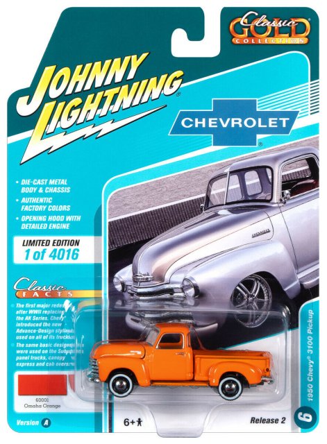 ジョニーライトニング 1/64 1950 シボレー 3100 ピックアップ トラック アメ車ミニカー＆US雑貨の通販ショップ ノーブルホビーズ