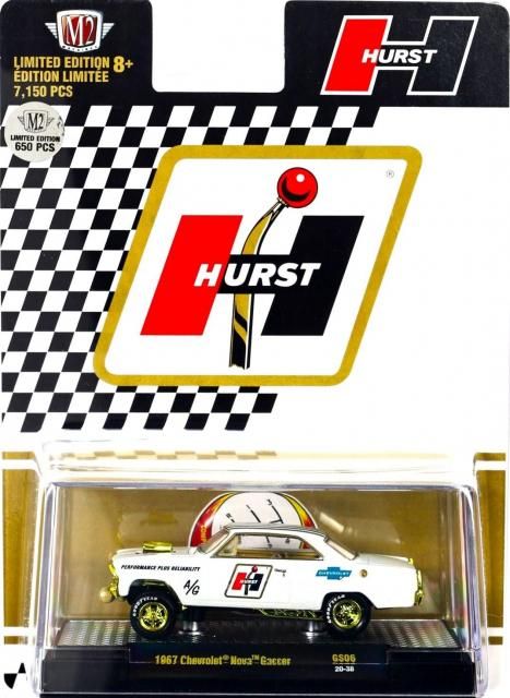 M2マシーン HOBBY EXCLUSIVE 1/64 1967 シボレー ノバ GASSER
