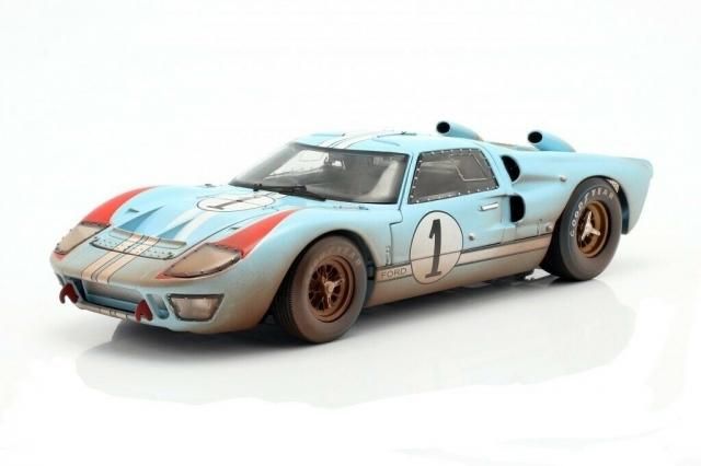 シェルビーコレクティブルズ 1/18 1966 フォード GT-40 MKⅡ GULF #1 ダーティーバージョン