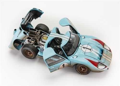 シェルビーコレクティブルズ 1/18 1966 フォード GT-40 MKⅡ GULF #1 ダーティーバージョン