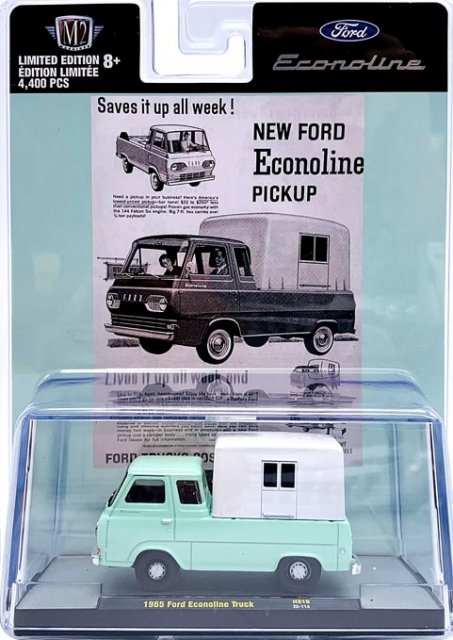 M2マシーン HOBBY EXCLUSIVE 1/64 1965 フォード エコノライン トラック キャンパー アメ車ミニカー＆US雑貨の通販ショップ  ノーブルホビーズ
