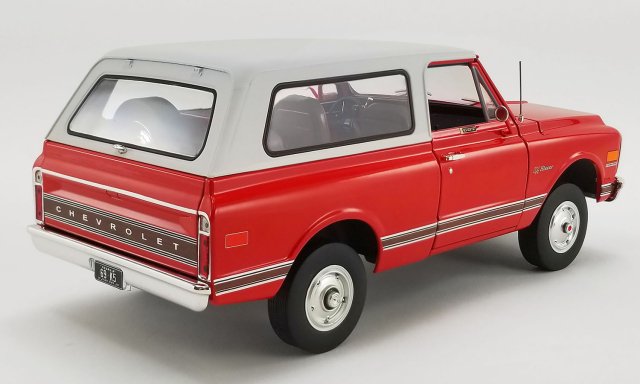 ACME 1/18 1969 シボレー K5 ブレイザー レッド　アメ車ミニカー＆US雑貨の通販ショップ ノーブルホビーズ