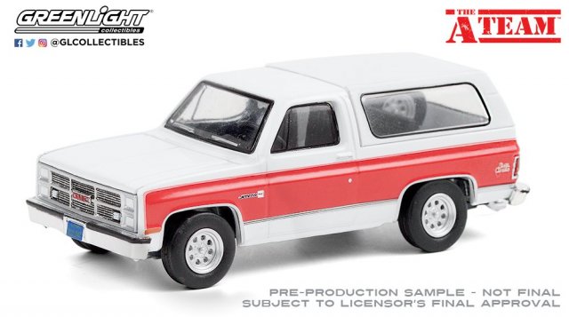 グリーンライト HOLLYWOOD 1/64 1983 GMC ジミー 