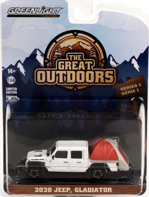 グリーンライト THE GREAT OUTDOORS 1/64 2020 JEEP グラディエーターアメ車ミニカー＆US雑貨の通販ショップ  ノーブルホビーズ