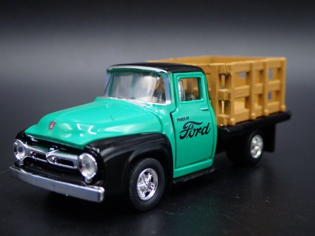 M2マシーン AUTO-THENTICS 1/64 1956 フォード F-100 ステーキベッド