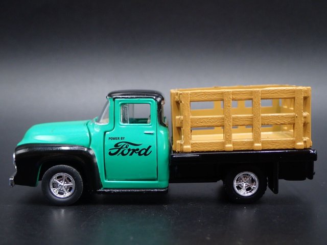 M2マシーン AUTO-THENTICS 1/64 1956 フォード F-100 ステーキベッド