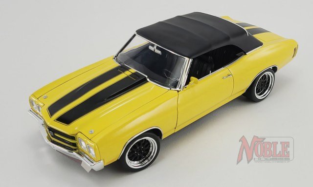 ACME 1/18 1970 シボレー シェベル SS コンバーチブル　YELLOW ”RESTMOD