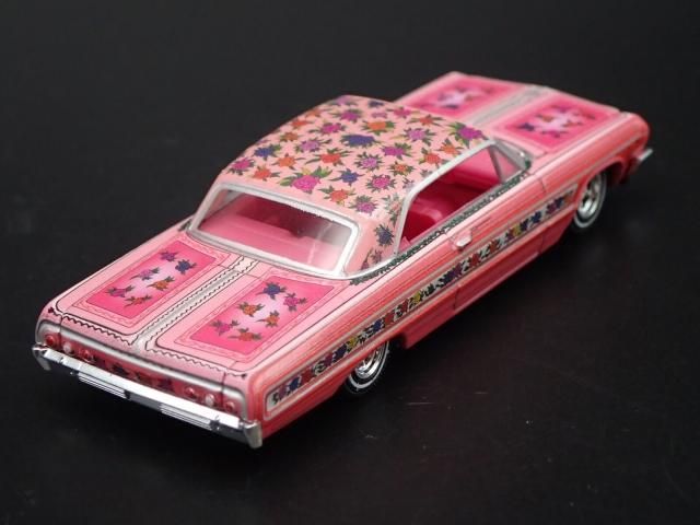 グリーンライト CALIFORNIA LOWRIDERS 1/64 1964 シボレー インパラ 