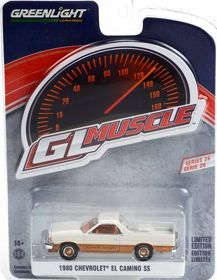 グリーンライト GL MUSCLE 1/64 1980 シボレー エルカミーノ SS アメ車ミニカー＆US雑貨の通販ショップ ノーブルホビーズ