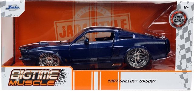 ジェイダトイズ BIGTIME MUSCLE 1/24 1967 SHELBY GT500 アメ車ミニカー＆US雑貨の通販ショップ ノーブルホビーズ