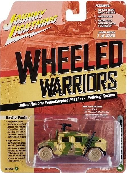 Johnny Lightning 1/64 Scale Hummer Off-Road Military Police