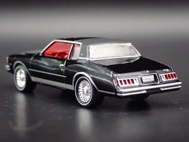 ジョニーライトニング 1/64 1978 シボレー モンテカルロ ブラック アメ車ミニカー＆US雑貨の通販ショップ ノーブルホビーズ