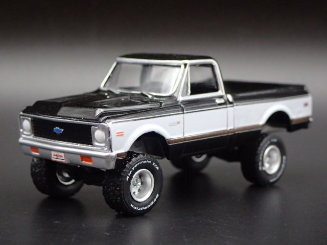 グリーンライト BARRETT-JACKSON 1/64 1972 シボレー K10 4x4 