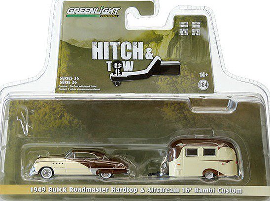 グリーンライト HITCH & TOW 1/64 1949 ビュイック ロードマスター